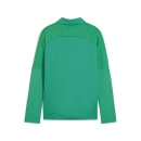 teamFINAL Training Ziptop Junior Sport Green-PUMA Silver