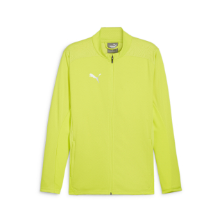 teamFINAL Training Jacket Electric Lime-PUMA Silver