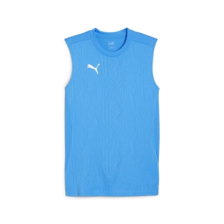 teamFINAL Trainingsshirt SL Ignite Blue-PUMA Silver