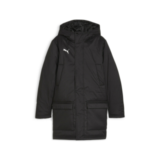 teamFINAL Winter Jacket Junior PUMA Black-PUMA Silver