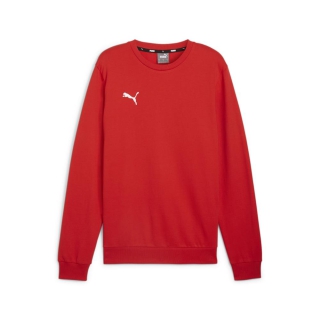 teamGOAL Casuals Crew Neck Sweat PUMA Red-PUMA White