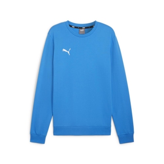 teamGOAL Casuals Crew Neck Sweat Ignite Blue-PUMA White