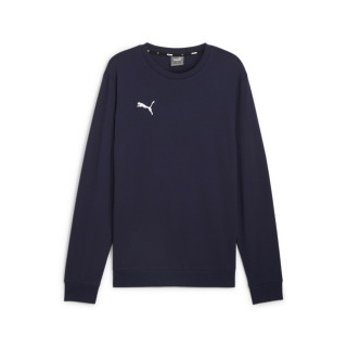 teamGOAL Sweatshirt PUMA Navy-PUMA White