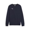 teamGOAL Casuals Crew Neck Sweat Wmn PUMA Navy-PUMA White