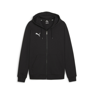 teamGOAL Casuals Hooded Jacket PUMA Black-PUMA White