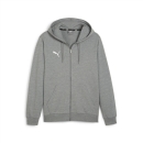 teamGOAL Kapuzenjacke Medium Gray Heather-PUMA White