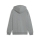 teamGOAL Casuals Hooded Jacket Jr Medium Gray Heather-PUMA White