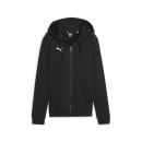 teamGOAL Casuals Hooded Jacket Wmn PUMA Black-PUMA White