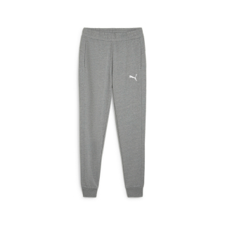 teamGOAL Baumwollhose Medium Gray Heather-PUMA White