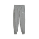 teamGOAL Baumwollhose Junior Medium Gray Heather-PUMA White