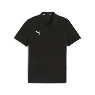 teamGOAL Casuals Polo PUMA Black-PUMA White