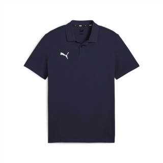 teamGOAL Casuals Polo PUMA Navy-PUMA White