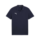 teamGOAL Casuals Polo PUMA Navy-PUMA White