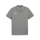 teamGOAL Casuals Polo Medium Gray Heather-PUMA White