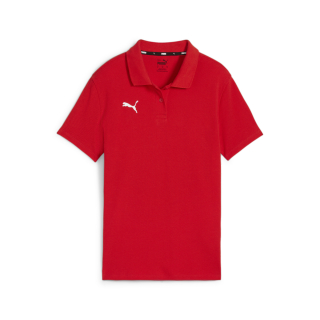 teamGOAL Damen-Baumwollpolo PUMA Red-PUMA White