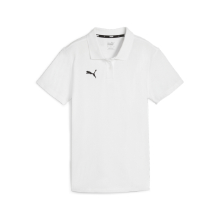 teamGOAL Casuals Polo Wmn PUMA White-PUMA Black