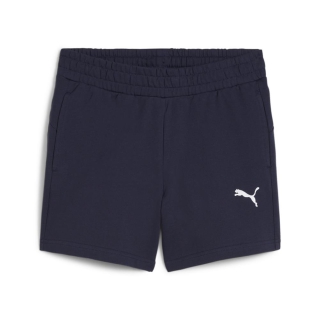 teamGOAL Damen-Baumwollshorts PUMA Navy-PUMA White