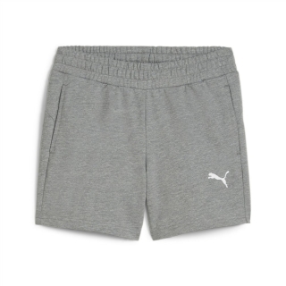 teamGOAL Casuals Shorts Wmn Medium Gray Heather-PUMA White