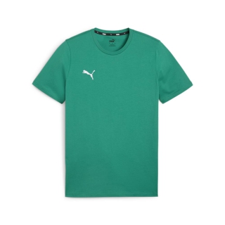 teamGOAL Baumwollshirt Sport Green-PUMA White