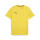 teamGOAL Baumwollshirt Faster Yellow-PUMA Black