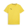 teamGOAL Baumwollshirt Faster Yellow-PUMA Black