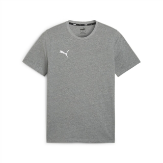 teamGOAL Baumwollshirt Medium Gray Heather-PUMA White