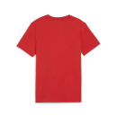 teamGOAL Casuals Tee Jr PUMA Red-PUMA White