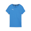 teamGOAL Casuals Tee Wmn Ignite Blue-PUMA White