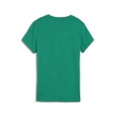 teamGOAL Casuals Tee Wmn Sport Green-PUMA White