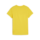 teamGOAL Casuals Tee Wmn Faster Yellow-PUMA Black