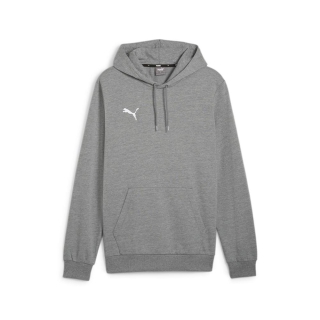 teamGOAL Kapuzensweat Medium Gray Heather-PUMA White