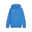 teamGOAL Casuals Hoody Jr Ignite Blue-PUMA White