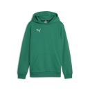 teamGOAL Casuals Hoody Jr Sport Green-PUMA White