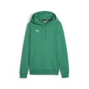 teamGOAL Casuals Hoody Wmn Sport Green-PUMA White