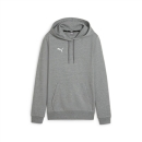 teamGOAL Damen-Kapuzensweat Medium Gray Heather-PUMA White