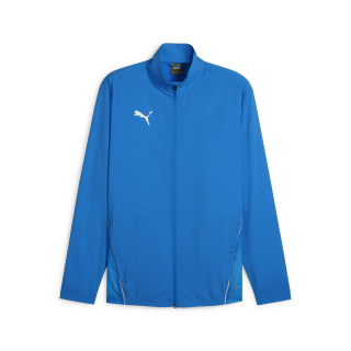 teamGOAL Präsentationsjacke Electric Blue Lemonade-PUMA White