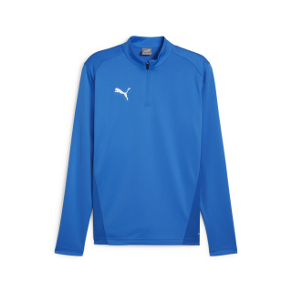 teamGOAL Training Ziptop Electric Blue Lemonade-PUMA White-PUMA Team Royal