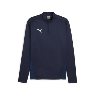 teamGOAL Training 1/4 Zip Top PUMA Navy-PUMA White-Persian Blue