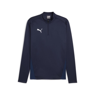 teamGOAL Training 1/4 Zip Top PUMA Navy-PUMA White-Persian Blue