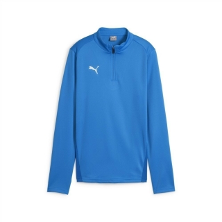 teamGOAL Training 1/4 Zip Top Wmn Electric Blue Lemonade-PUMA White-PUMA Team Royal