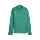 teamGOAL Training 1/4 Zip Top Wmn Sport Green-PUMA White-Power Green