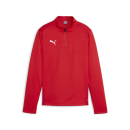 teamGOAL Training 1/4 Zip Top Jr PUMA Red-PUMA White-Fast...