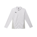 teamGOAL Training Jacket PUMA White-Feather Gray-PUMA Black