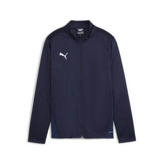 teamGOAL Training Jacket Jr PUMA Navy-PUMA White-Persian Blue