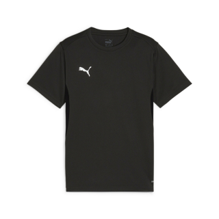 teamGOAL Jersey Jr PUMA Black-PUMA White-Flat Dark Gray