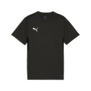 teamGOAL Jersey Jr PUMA Black-PUMA White-Flat Dark Gray