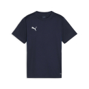 teamGOAL Jersey Jr PUMA Navy-PUMA White-Persian Blue