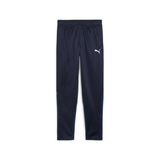 teamGOAL Training Pant Jr PUMA Navy-PUMA White-Persian Blue