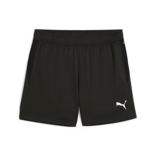 teamGOAL Training Short Wmn PUMA Black-PUMA White-Flat Dark Gray