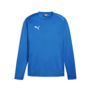 teamGOAL Trainingssweat Electric Blue Lemonade-PUMA White-PUMA Team Royal